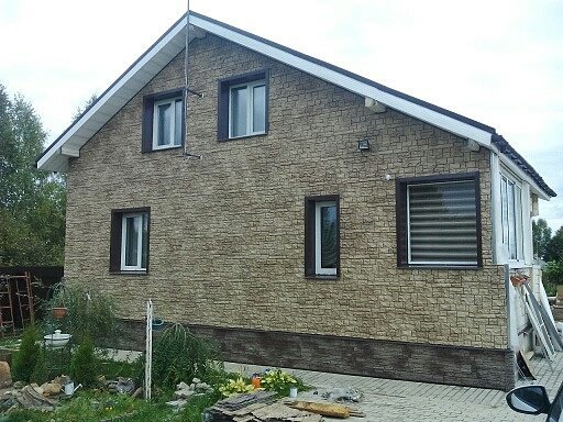 Купить сайдинг под камень фото