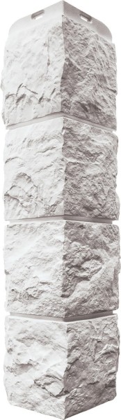 Угол наружный Альта-Профиль Туф ЭКО Белый купить в Камышине