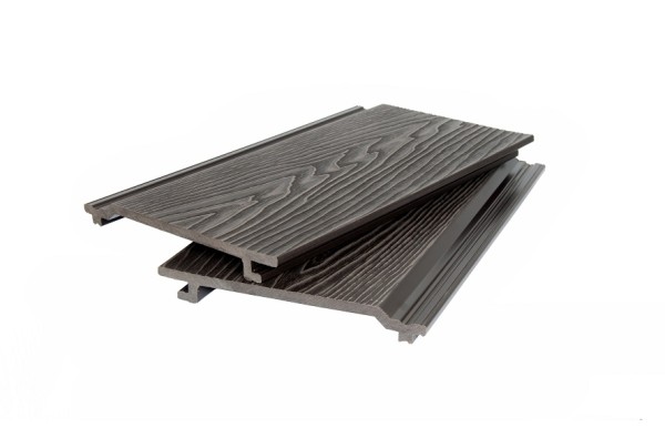 Фасадная доска POLIVAN GROUP 3D фактура дерева DENPASAR тёмно-коричневый купить в Камышине