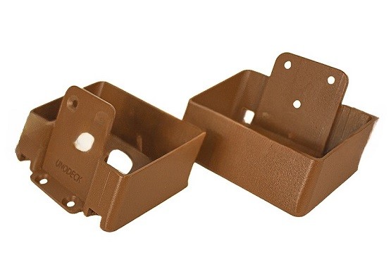 Крепления перил наклонное из алюминия GardenParkett Орех купить в Камышине