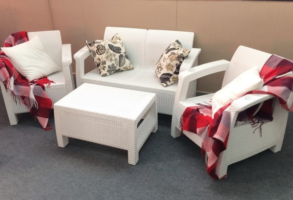 Комплект Yalta Terrace Set белый купить в Камышине