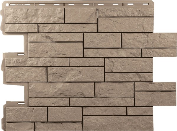 Фасадная панель Альта-Профиль Шотландия Бежевый купить в Камышине