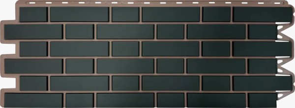 Фасадная панель Альта-Профиль, Кирпич Клинкерный, Графит купить в Камышине