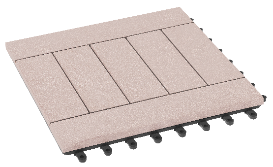 Модульный паркет ДПК GRINDERDECO Комфорт 5 Выбеленный дуб купить в Камышине