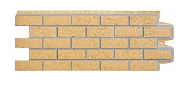 ФП Grand Line состаренный кирпич премиум Песочный (шов RAL 7006) купить в Камышине