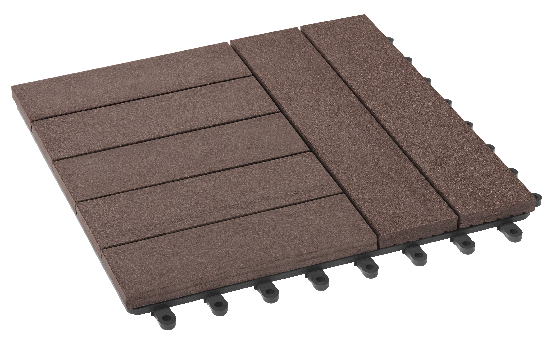 Модульный паркет ДПК GRINDERDECO Комфорт 4 Шоколад купить в Камышине