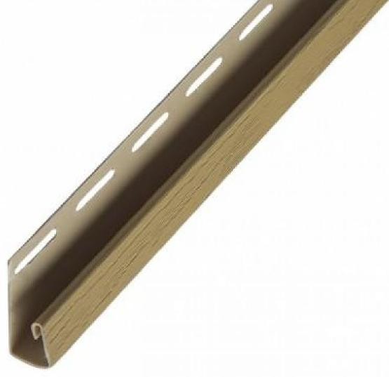 J-профиль Альта-профиль для откоса универсального Альта Декор (отделочные элементы) Песчаный купить в Камышине