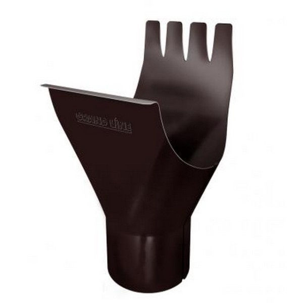 Водосток Grand Line 150x100 – Воронка желоба RAL 8017 купить в Камышине