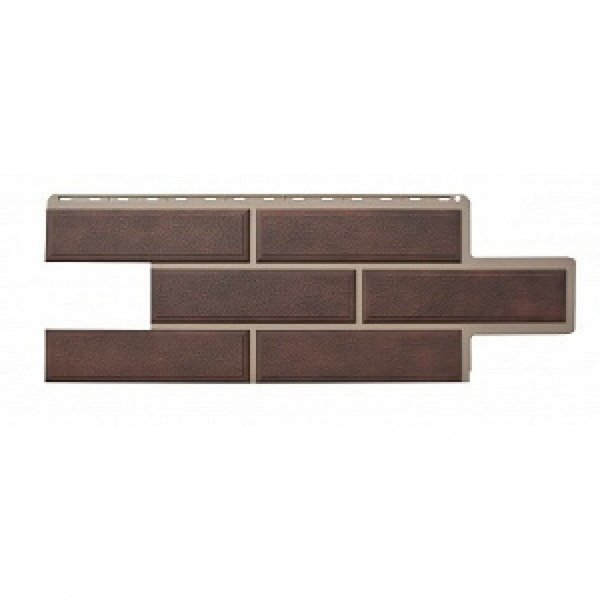Фасадная панель Альта-Профиль - Коллекция "Венецианский Камень", Коричневый купить в Камышине