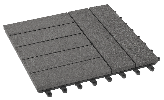 Модульный паркет ДПК GRINDERDECO Комфорт 4 Серый базальт купить в Камышине