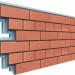 Термопанели Доломит Кирпич 40 мм Красный купить в Камышине