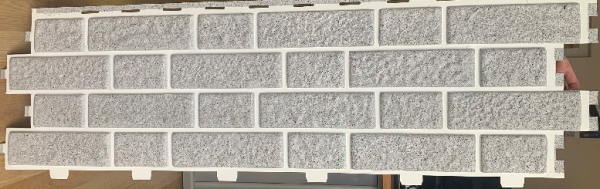 Цокольный сайдинг Tecos МИХЕЛЕН Серый купить в Камышине