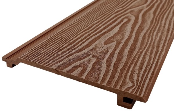 Сайдинг Darvolex 185x19x3000мм, 3D тиснение Коричневый купить в Камышине