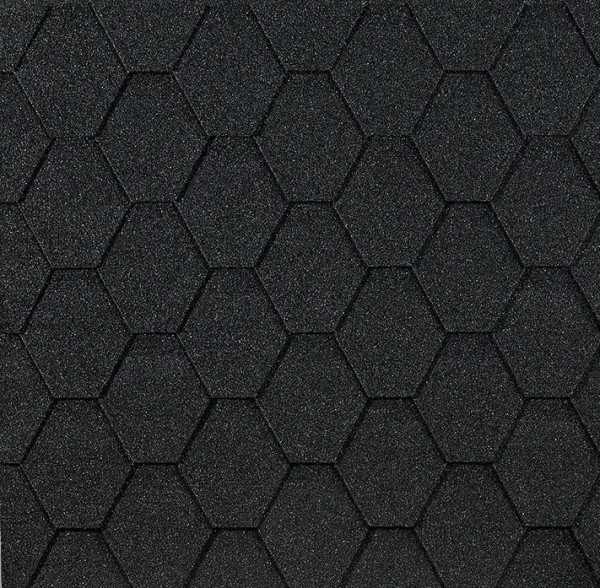 Гибкая черепица EURASIA Docke, Коллекция ШЕСТИГРАННИК Серый купить в Камышине