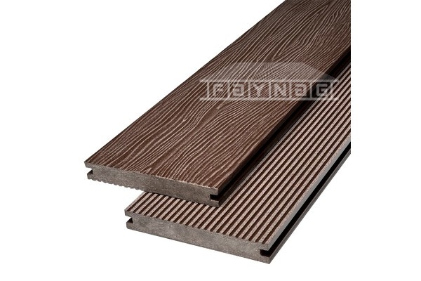 Террасная доска из ДПК Faynag Premium Massive 3D — Шоколад купить в Камышине