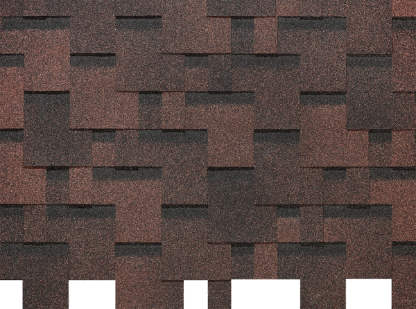 Гибкая черепица EURASIA Docke, Коллекция Лабиринт Коричневый купить в Камышине