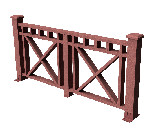 Ограждения декоративное ДПК GRINDERDECO Виктория мербау купить в Камышине