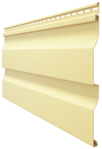 Виниловый сайдинг docke (дёке) - профиль D4,5D, лимон купить в Камышине