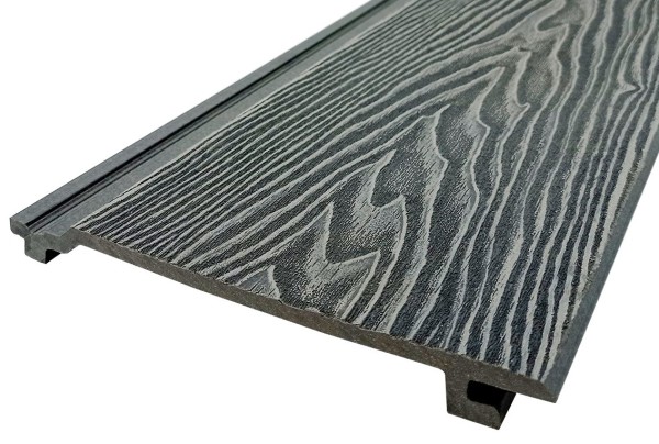 Сайдинг Darvolex 185x19x3000мм, 3D тиснение Серый купить в Камышине