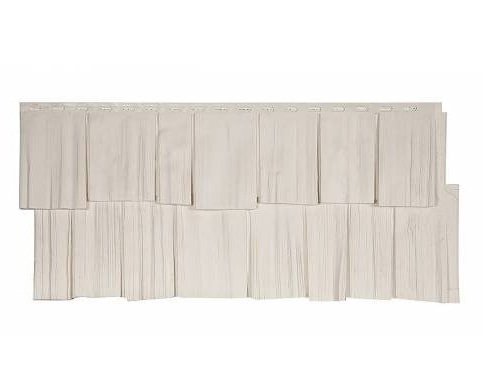 Фасадная панель T-Сайдинг-Щепа дуб ЭКО-1 Белый купить в Камышине