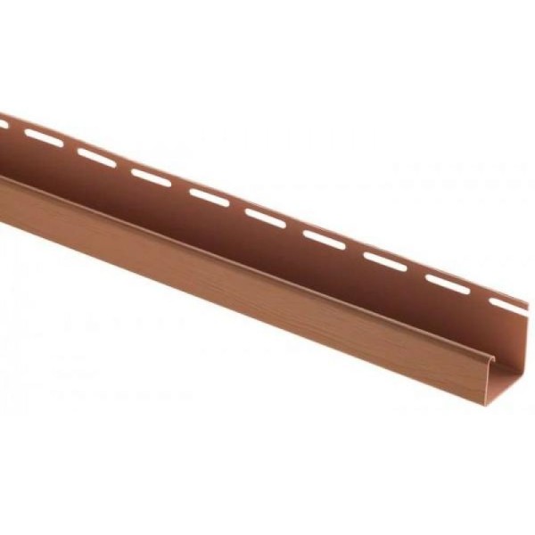 J-профиль Люкс Крашенный, T-15, ВН, Cветлый Дуб купить в Камышине