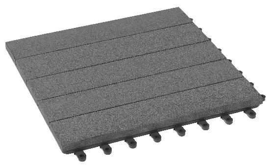 Модульный паркет ДПК GRINDERDECO Комфорт 3 Серый базальт купить в Камышине