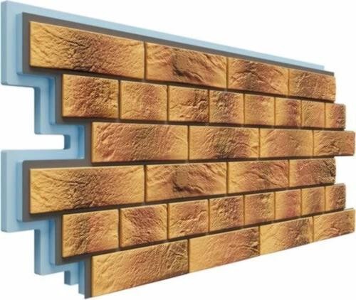 Термосайдинг Доломит Венецианский Кирпич 40 мм Нарва купить в Камышине