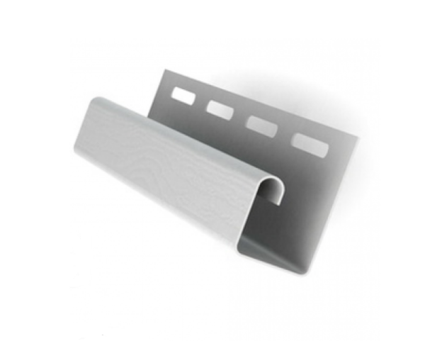 J-профиль для сайдинга, белый купить в Камышине