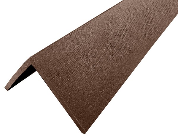 Уголок ДПК для сайдинга 70x70x3000мм Коричневый купить в Камышине