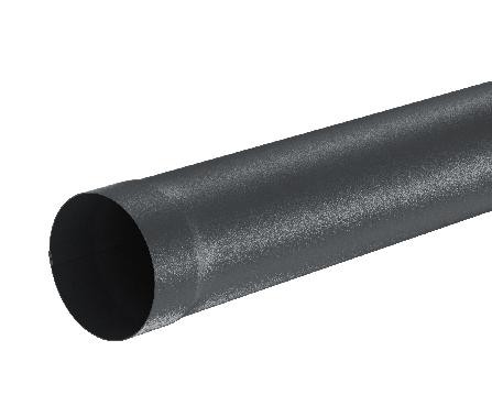 Водосток Aquasistem, Система 150/100 - Труба водосточная 1.00м RR 23 Маренго matt купить в Камышине