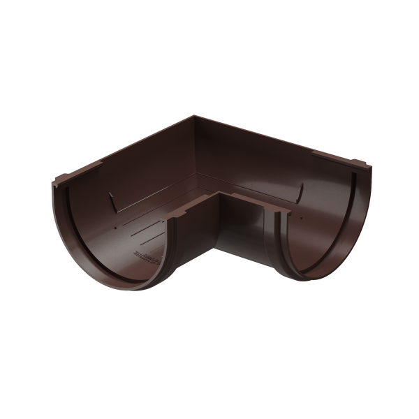 Угол желоба универсал 90˚ Docke Premium ПВХ - Шоколад купить в Камышине