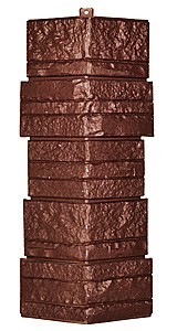 Угол T-Сайдинг-Альпийская Сказка ЭКО-1 Браун купить в Камышине