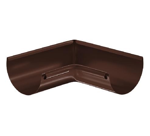 Водосток Aquasistem, система 150/100 - Угол желоба, внутренний 90° RAL 8017 Коричневый купить в Камышине