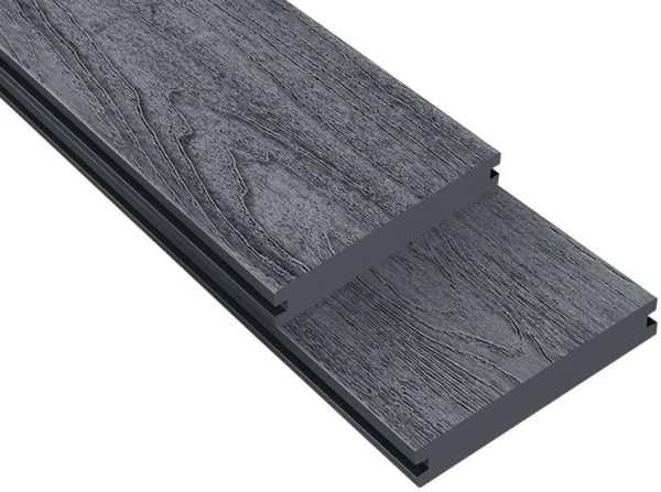 Террасная доска ДПК Outdoor 3D полнотелая NEVADA/CALIFORNIA черная купить в Камышине