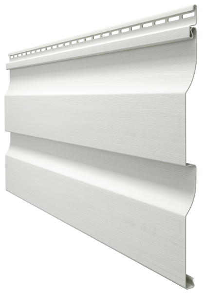 Виниловый сайдинг docke (дёке) - профиль D4,5D, пломбир купить в Камышине