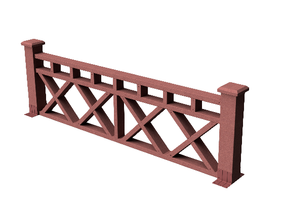 Ограждения декоративное ДПК GRINDERDECO Бэйли мербау. купить в Камышине