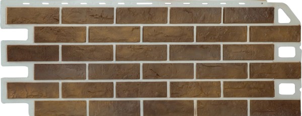 Фасадная панель Альта-Профиль Кирпич Рустикальный 02 купить в Камышине