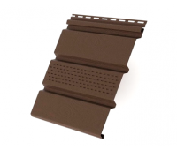 Софит с центральной перфорацией, коричневый купить в Камышине