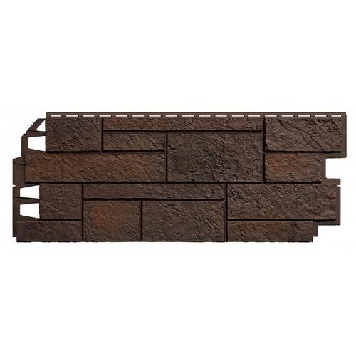 Фасадные панели ТЕХНОНИКОЛЬ Песчаник Тёмно-коричневый купить в Камышине