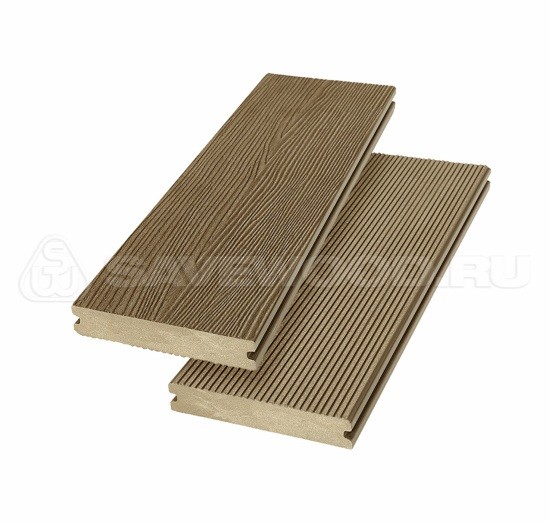 Террасная доска SW Abies (R) - радиальный распил Тик купить в Камышине