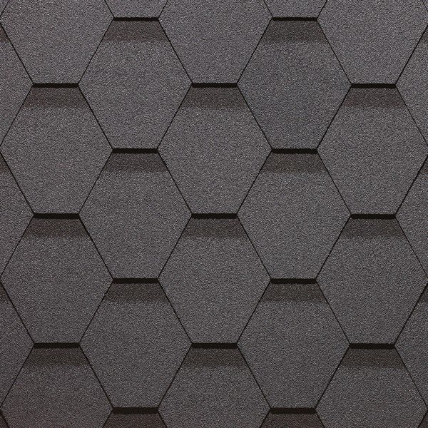 Гибкая черепица Docke, коллекция Сота – Серый купить в Камышине