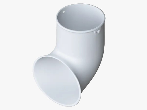 Водосток Альта-Профиль ПВХ – Слив трубы (белый) купить в Камышине