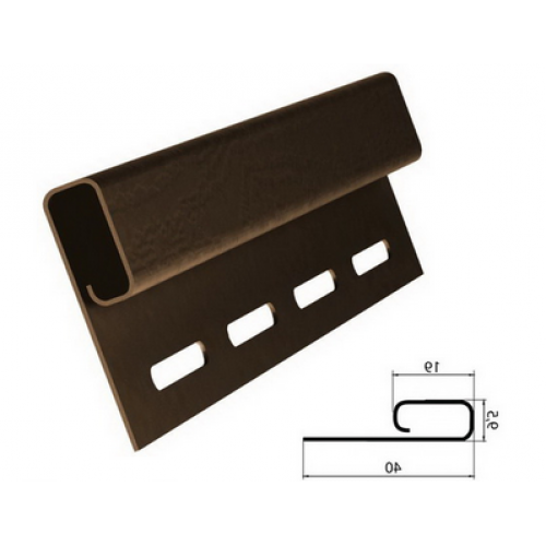 Финишная планка, коричневая купить в Камышине