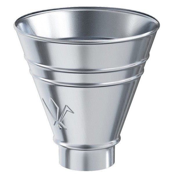 Водосток Aquasistem, Система 150/100 - Воронка водосборная круглая оцинковка купить в Камышине