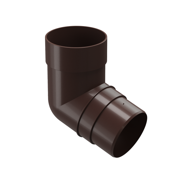 Колено 72˚ Docke Premium ПВХ - Шоколад купить в Камышине