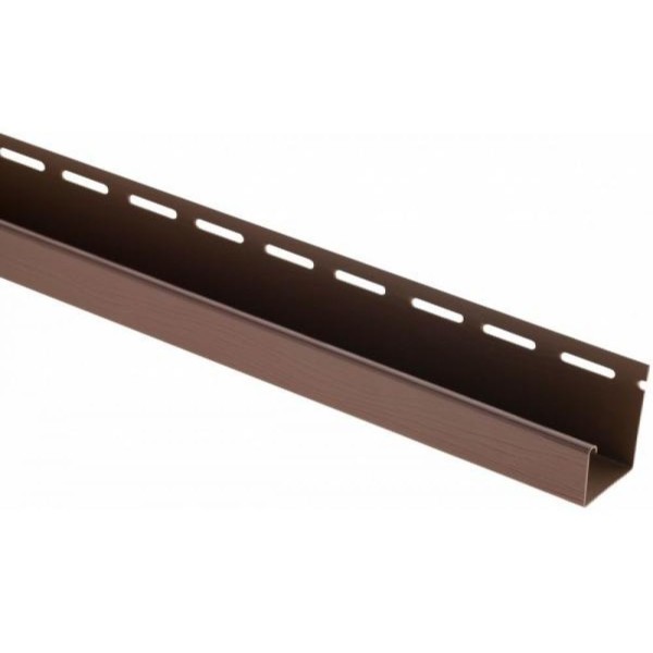 J-профиль Люкс Крашенный, T-15, ВН, Тёмный Орех купить в Камышине