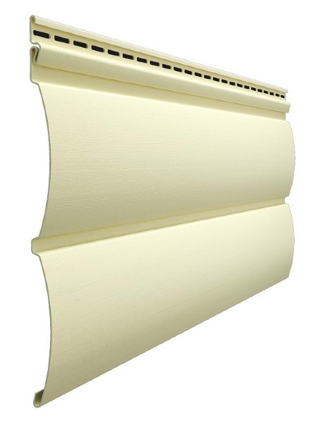 Виниловый сайдинг docke (дёке) - blockhaus D4,7T ( под бревно), банан купить в Камышине