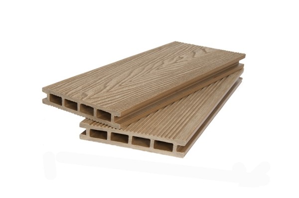Террасная доска ДПК POLIVAN GROUP 3D+вельвет пустотелая двухсторонняя DENPASAR песочный купить в Камышине