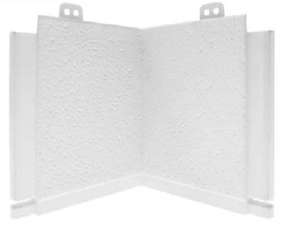 Угол добора Альта-профиль Альта Декор (отделочные элементы) Белоснежный купить в Камышине