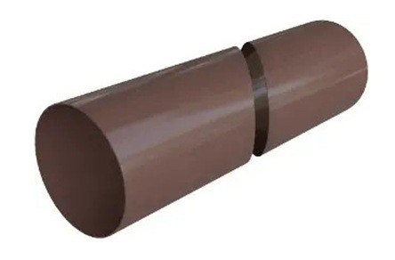 Водосток Альта-Профиль ПВХ – Труба водосточная 3м (коричневый) купить в Камышине